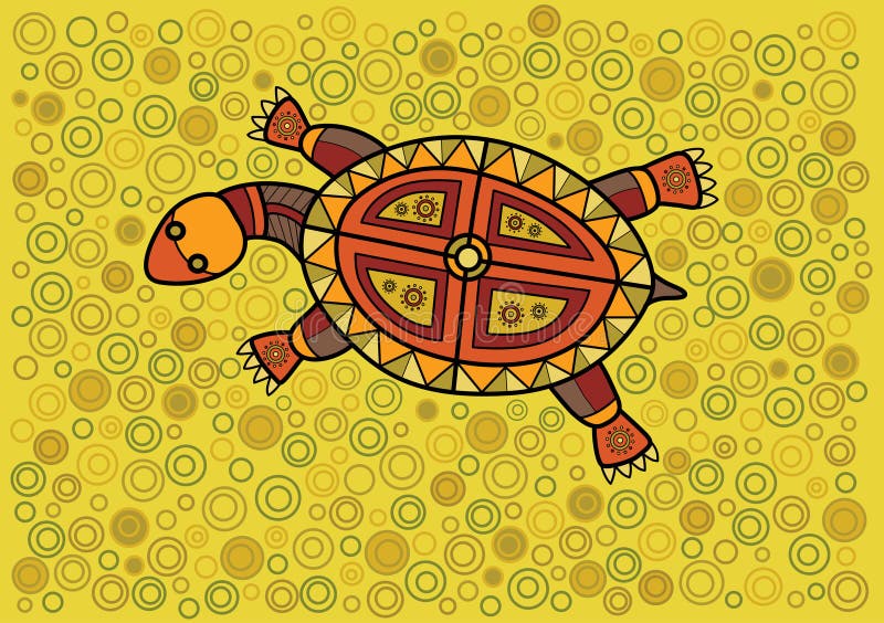 Sköldpadda vektor illustrationer