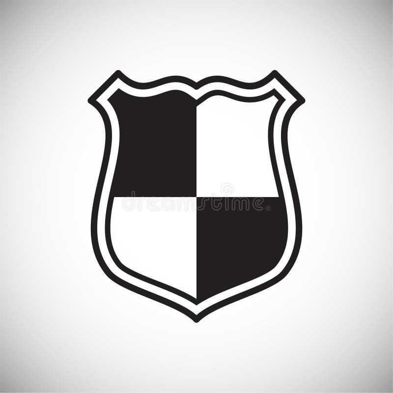Sl?kt symbol f?r sk?ldar och f?r heraldik p? bakgrund f?r diagram och reng?ringsdukdesign Enkelt vektortecken Internetbegreppssym stock illustrationer Sl?kt symbol f?r sk?ldar och f?r heraldik p? bakgrund f?r diagram och reng?ringsdukdesign Enkelt vektortecken Internetbegreppssym stock illustrationer