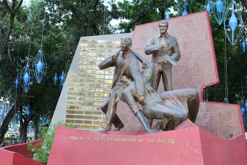 Slain journalists monument Philippines