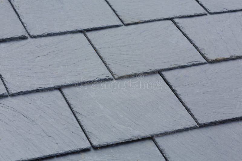 Slate roof tiles