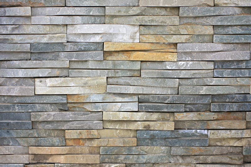 Slate Stone wall