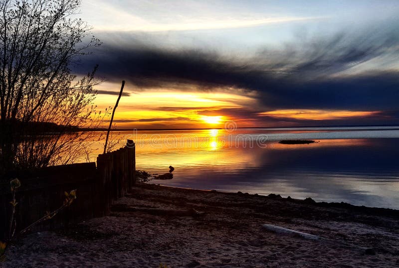 The Beautiful Sandy Beaches Along Marten Beach and the Waters of Slave