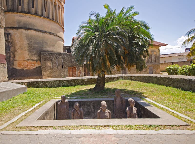 Slave Market Memorial In Stone Town On Zanzibar Royalty Free Stock
