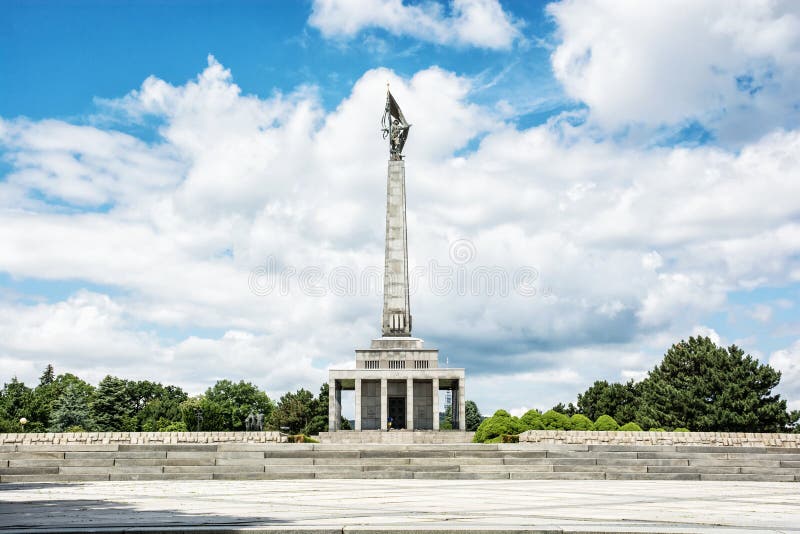 Slavin is the memorial monument and military cemetery in Bratislava, the capital of Slovakia