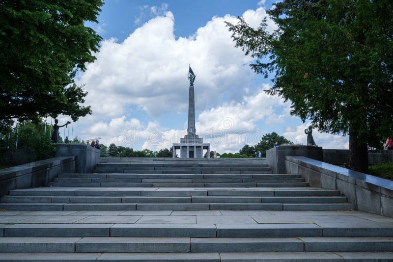 Slavin War Memorial in Bratislava, Slovakia