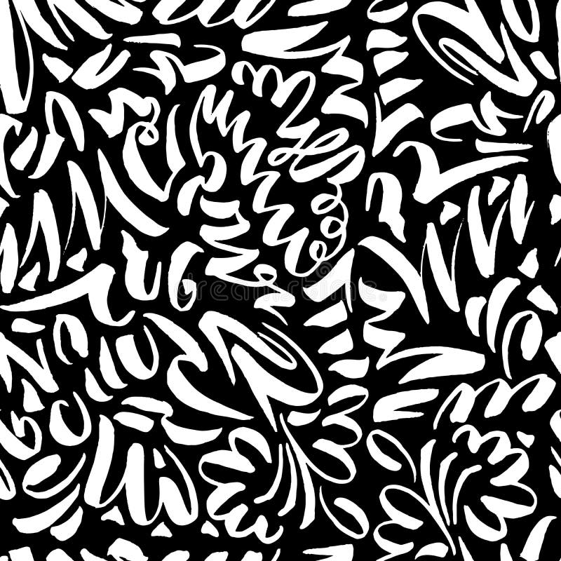 Slavonic Calligraphy style Seamless Pattern royalty free illustration Slavonic Calligraphy style Seamless Pattern royalty free illustration