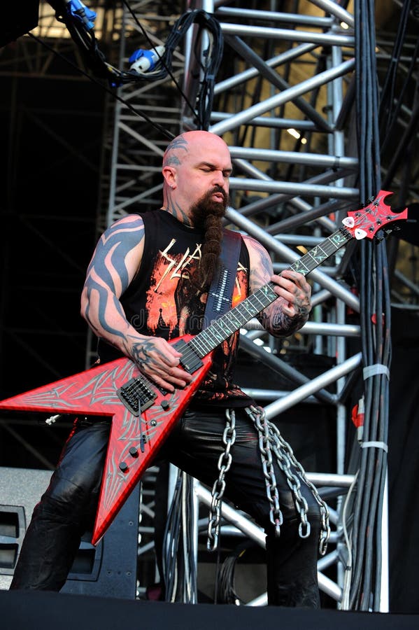 Slayer , Kerry King and Gary Holt during the Concert Editorial Image ...