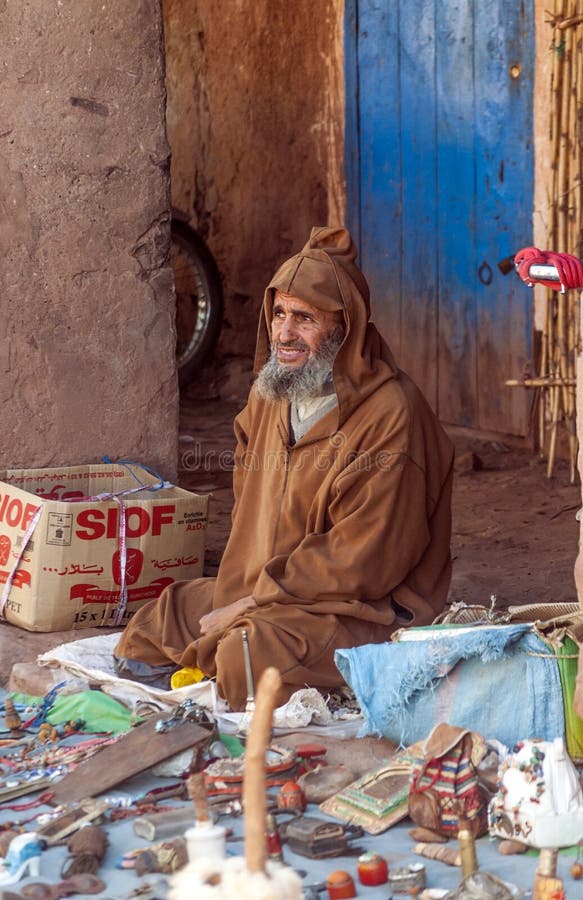 Slechte markt Marokko royalty-vrije stock fotografie Slechte markt Marokko royalty-vrije stock fotografie
