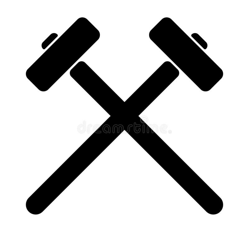 Sledgehammer Vector Eps Illustration by Crafteroks Stock Vector
