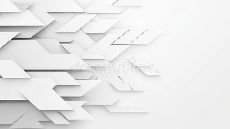 A sleek abstract background featuring grey and white tech arrows, perfect for modern and clean design aesthetics vector illustration