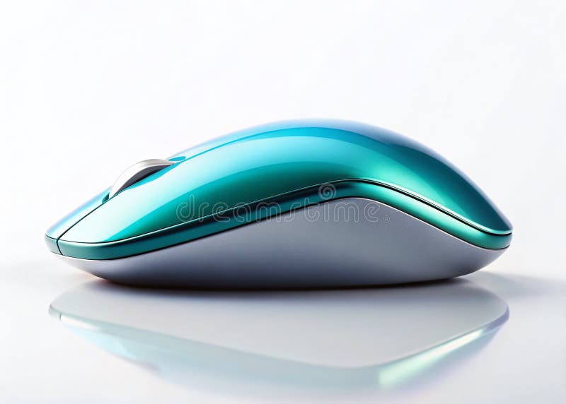 Sleek Comfortable Wireless Ergonomic Mouse Experience Effortless Precision with a Minimalist Design vector illustration