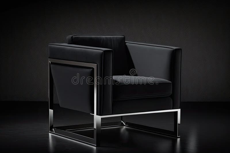 Sleek and Modern Armchair Made with Sleek Lines and Minimalistic Design