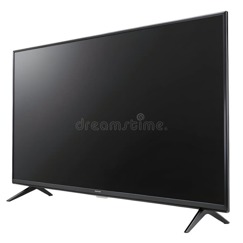 Sleek Smart TV stock illustration