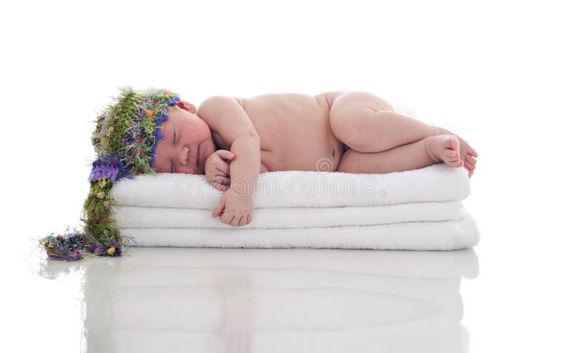 Sleeping Baby stock image Sleeping Baby stock image