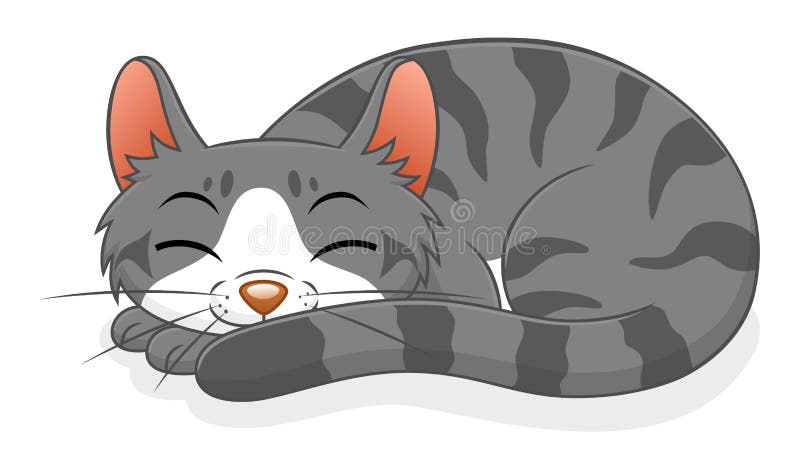 Free Vectors  Cute tabby cat icon