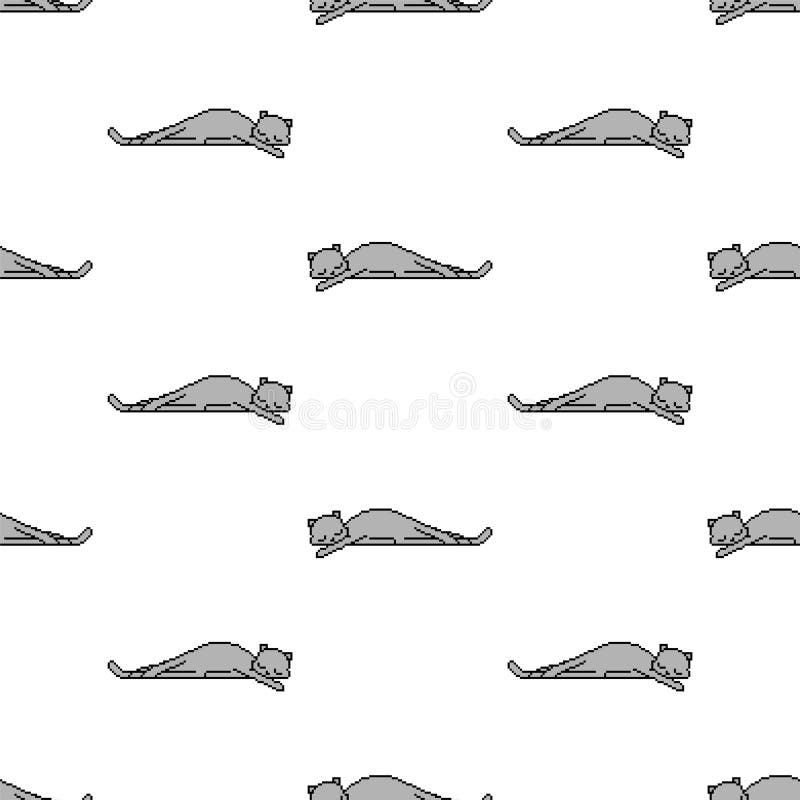 Sleeping Cat. Take a Nap. Pixel Perfect, Editable Stroke Line Icon Stock  Vector - Illustration of lying, indoor: 270226681