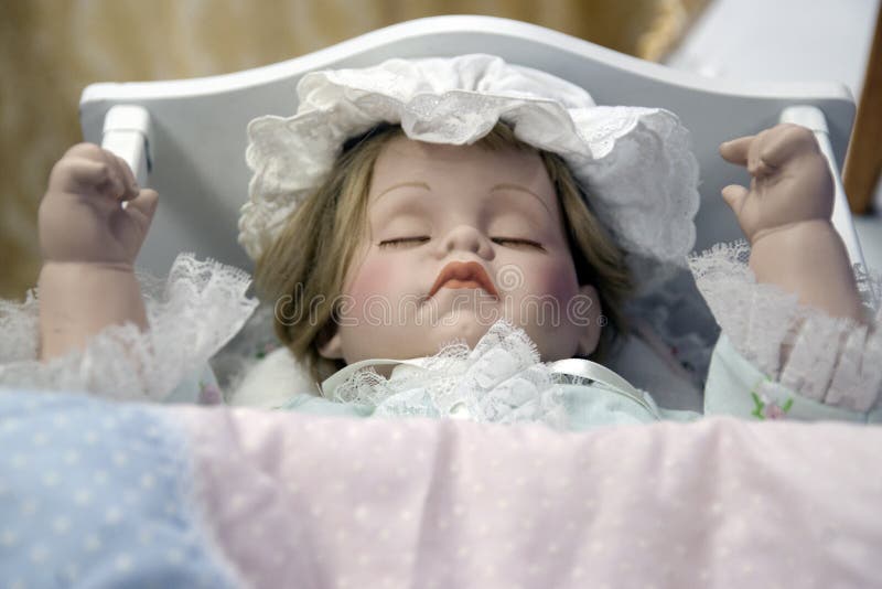 Sleeping Doll stock photo. Image of sleeping, army, girl 46854270