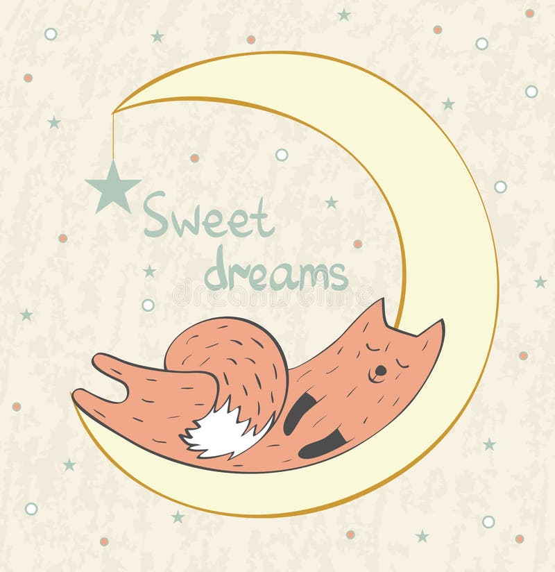 Sleeping Fox Stock Illustrations – 1,375 Sleeping Fox Stock ...