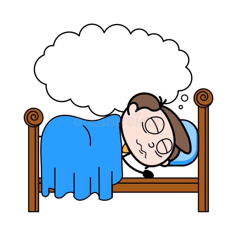Sleeping - Office Businessman Employee Cartoon Vector Illustration ...