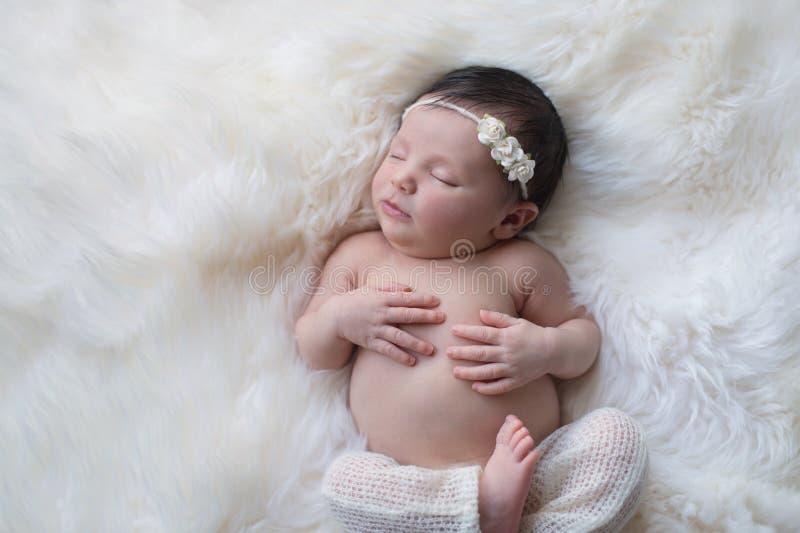 Girl Sheepskin Rug Stock Photos Free And Royalty Free Stock Photos From