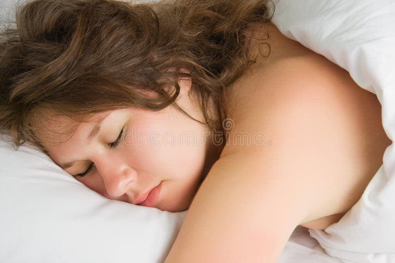 Sleeping woman