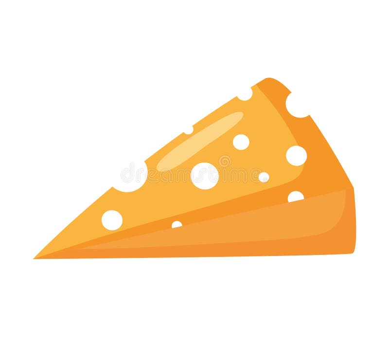 Slice cheese fresh stock vector. Illustration of healthy 144350898