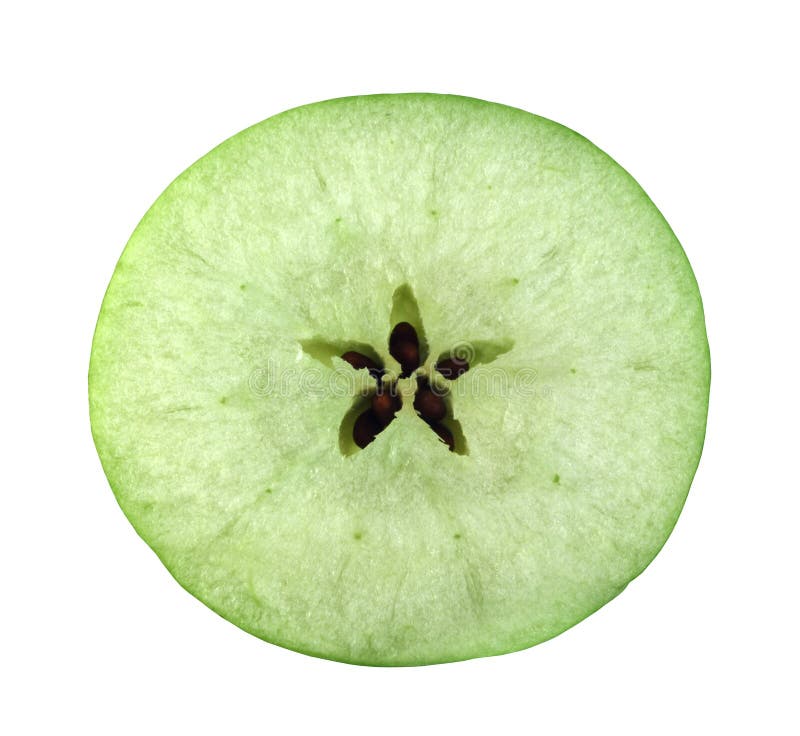 Cut apple with piece stock image. Image of piece, ripe - 24015879