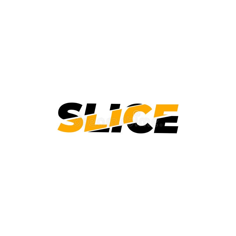 211. Slice Logo Vector Free Template Stock Vector - Illustration of ...