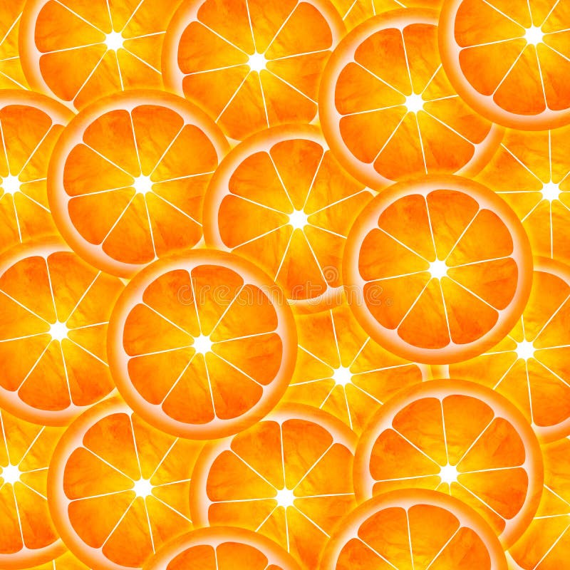 Slice of orange pattern illustration vector illustration