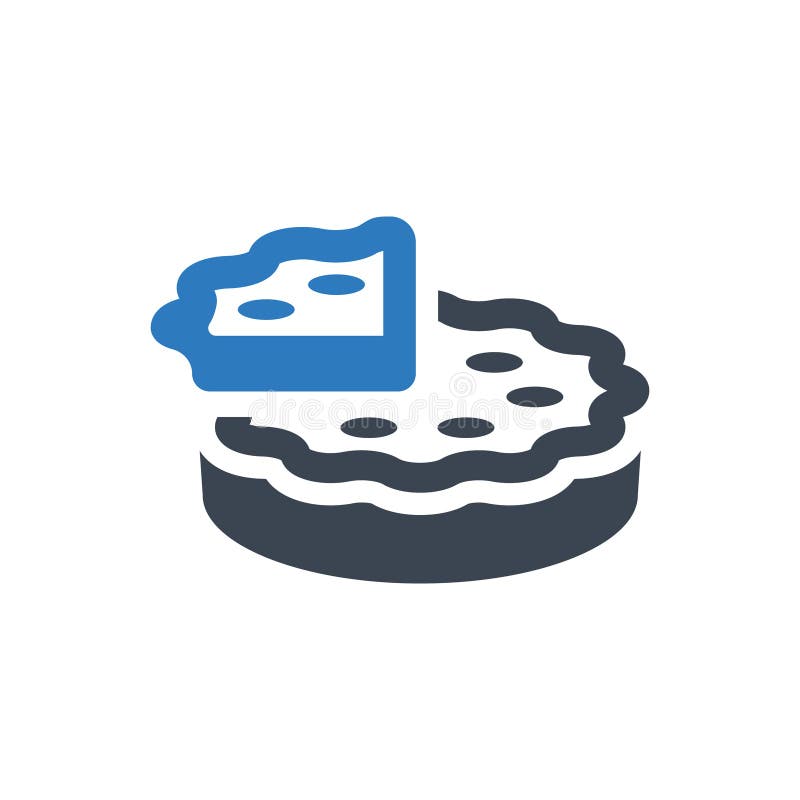 Slice of pie icon stock vector. Illustration of divide 262612732