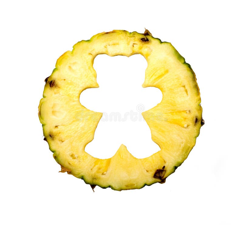 Slice of pineapple