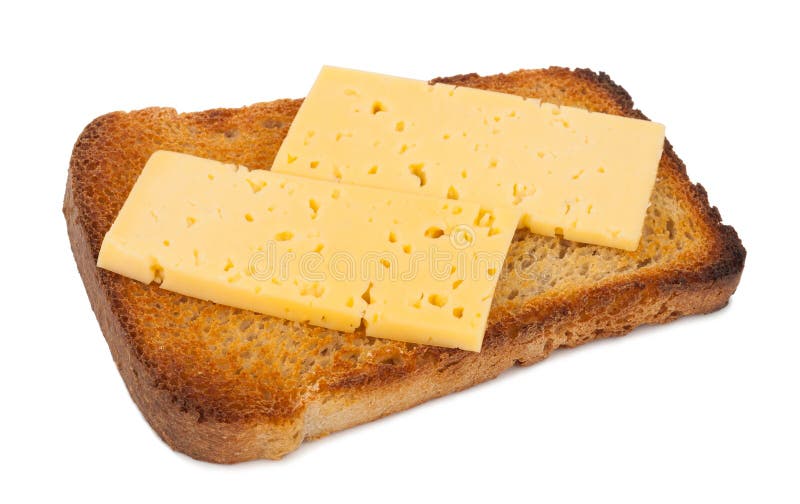 Slice toast bread with cheese