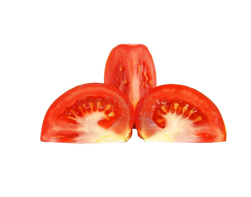 Slice tomatoes.