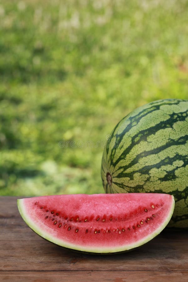 Slice of a watermelon royalty free stock image Slice of a watermelon royalty free stock image