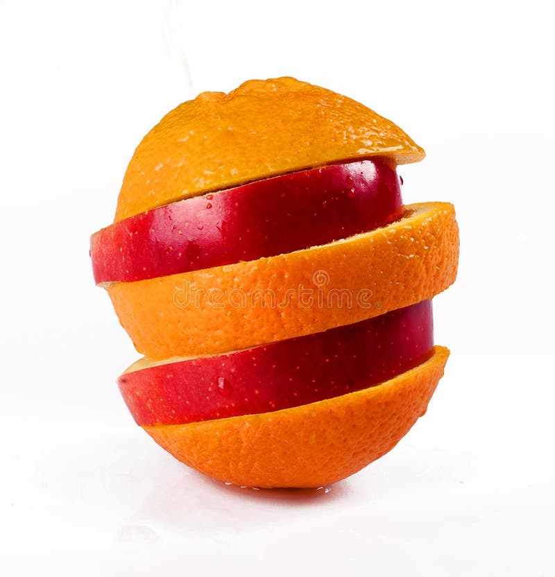 Apple Orange Hybrid stock image. Image of diet, lifestyle 18058839