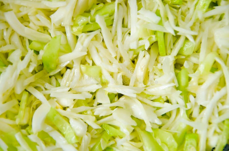 Sliced cabbage royalty free stock image