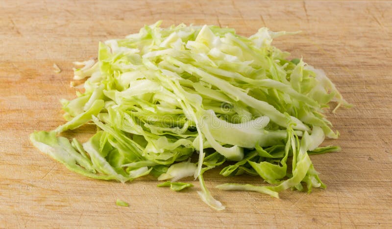 Sliced cabbage royalty free stock images