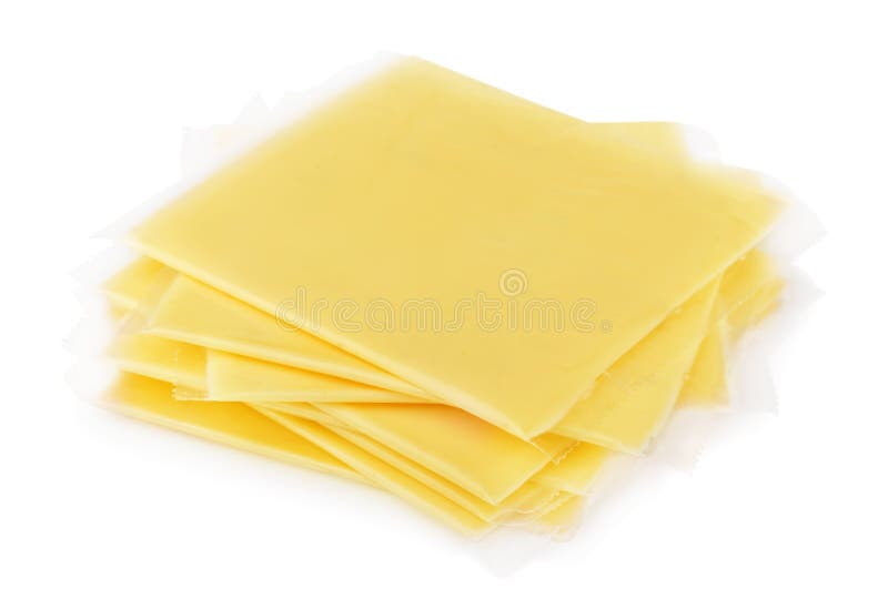 Sliced cheese stock photography