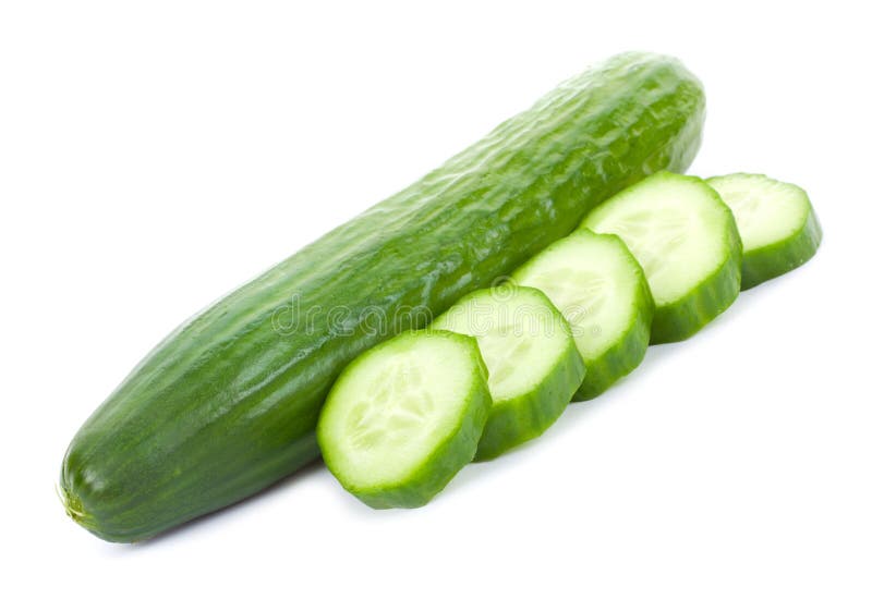 Sliced cucumber