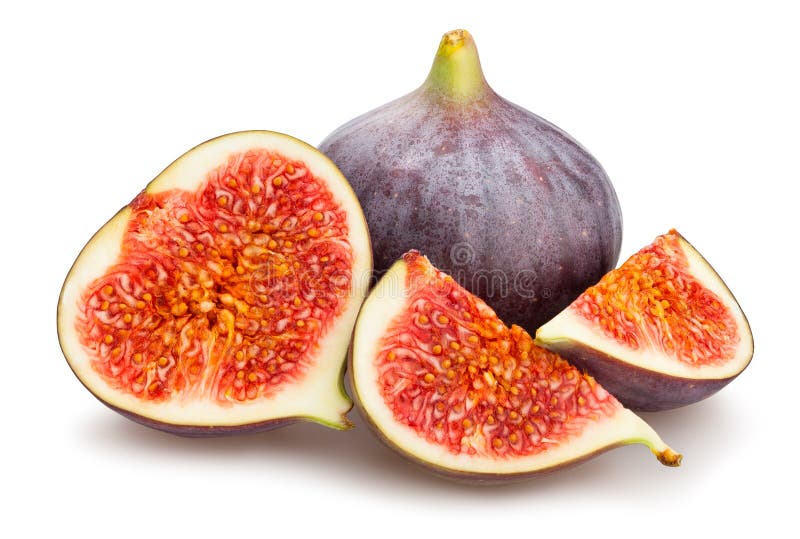 Figs stock photo. Image of four, cutout, fruit, freshness 100954482