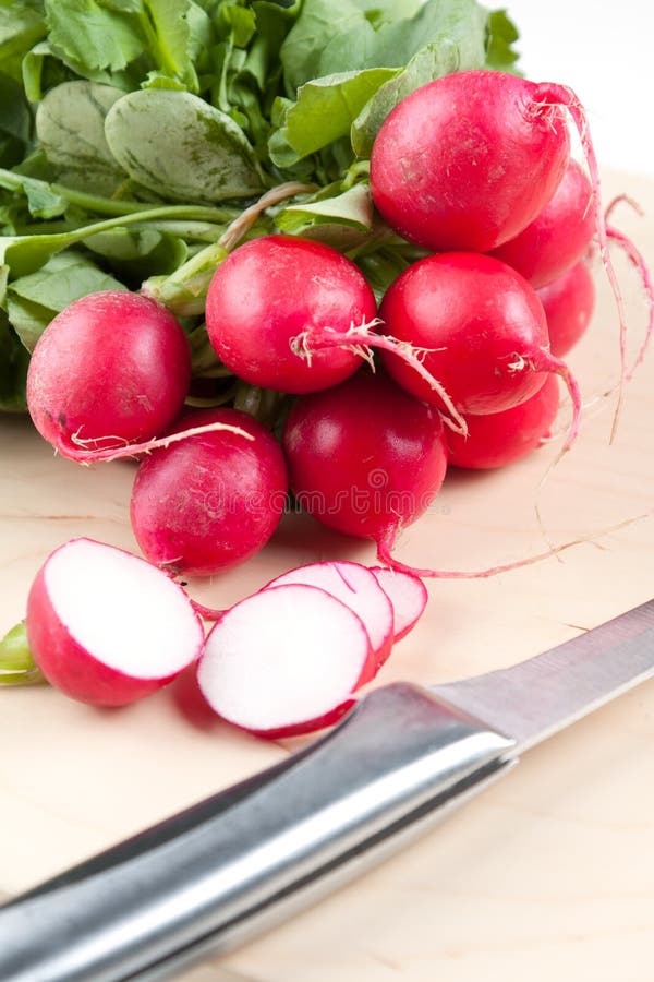 Sliced fresh radishes stock image. Image of cuisine, crop 25300015