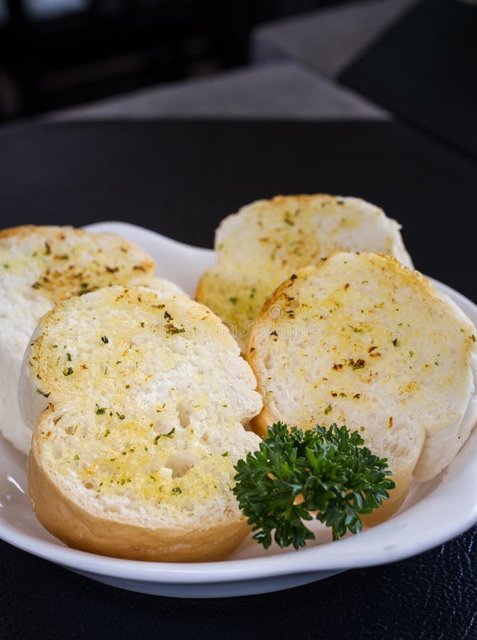 Garlic bread stock image. Image of roasted, dish, snack 29772053