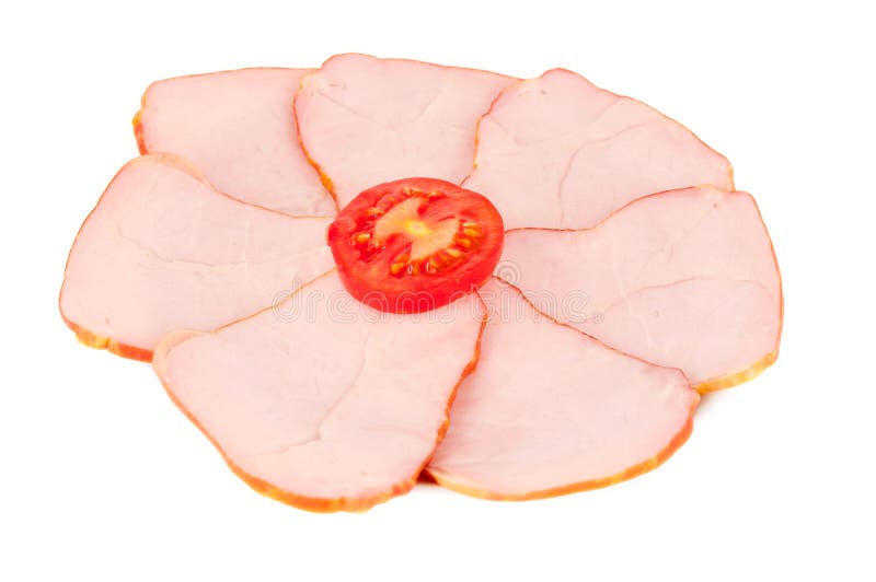 Sliced hams stock image. Image of protein, meat, appetizer 21492839