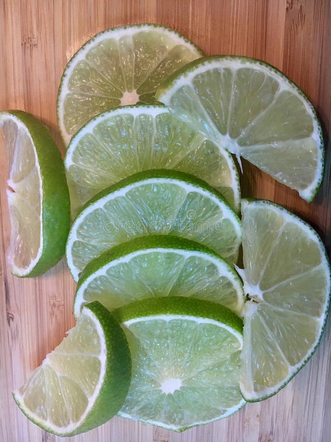 Sliced Lime stock photo. Image of fruit, pulp, lime, fresh 127656