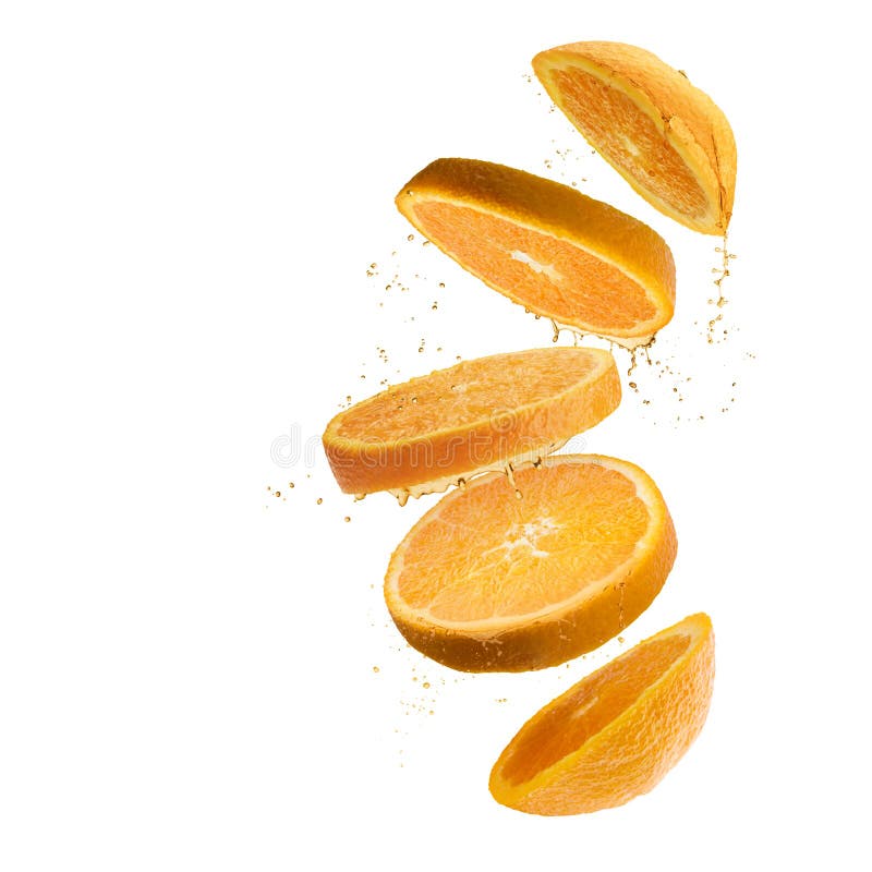 Sliced orange fruit stock photo. Image of product, slice 268289494
