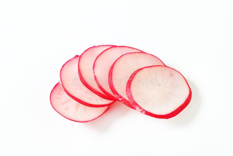 Sliced radishes stock photo. Image of group, ripe, view 60051018
