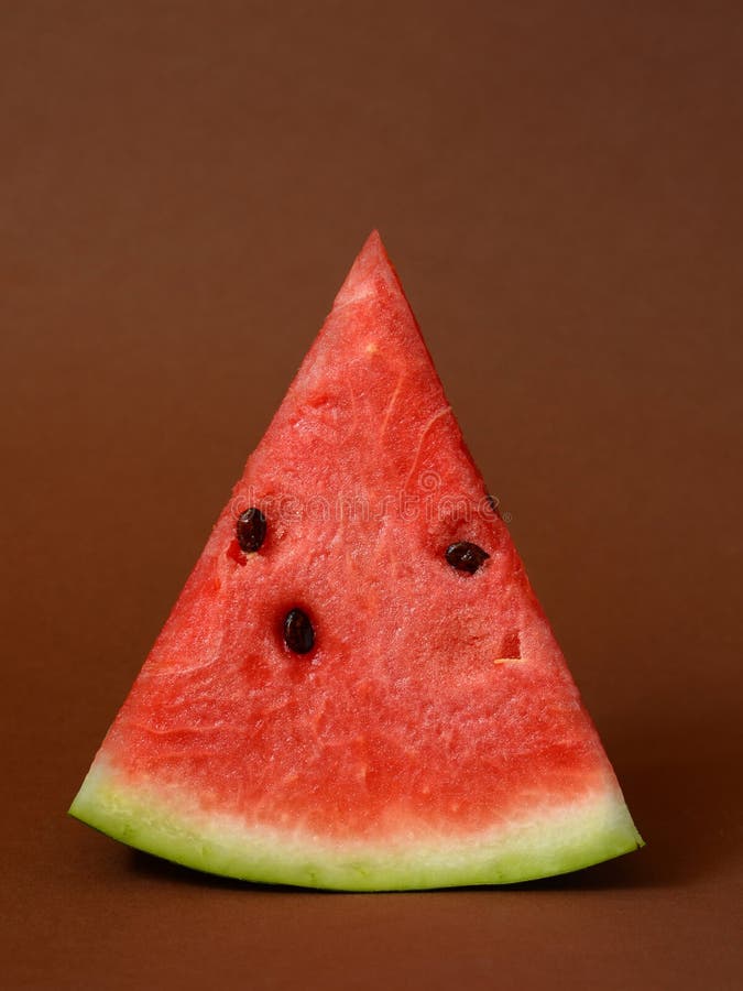 Sliced ripe watermelon