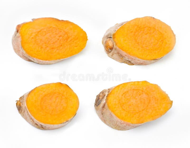 four Sliced Tumeric