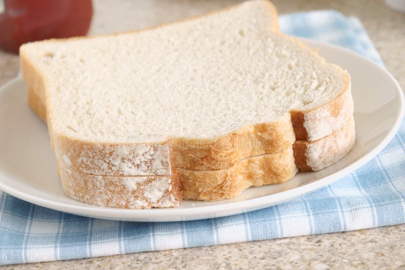 Sliced white bread stock photo Sliced white bread stock photo