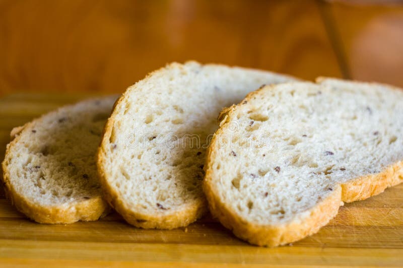 Sliced whole wheat breads stock photo. Image of homemade 117462266
